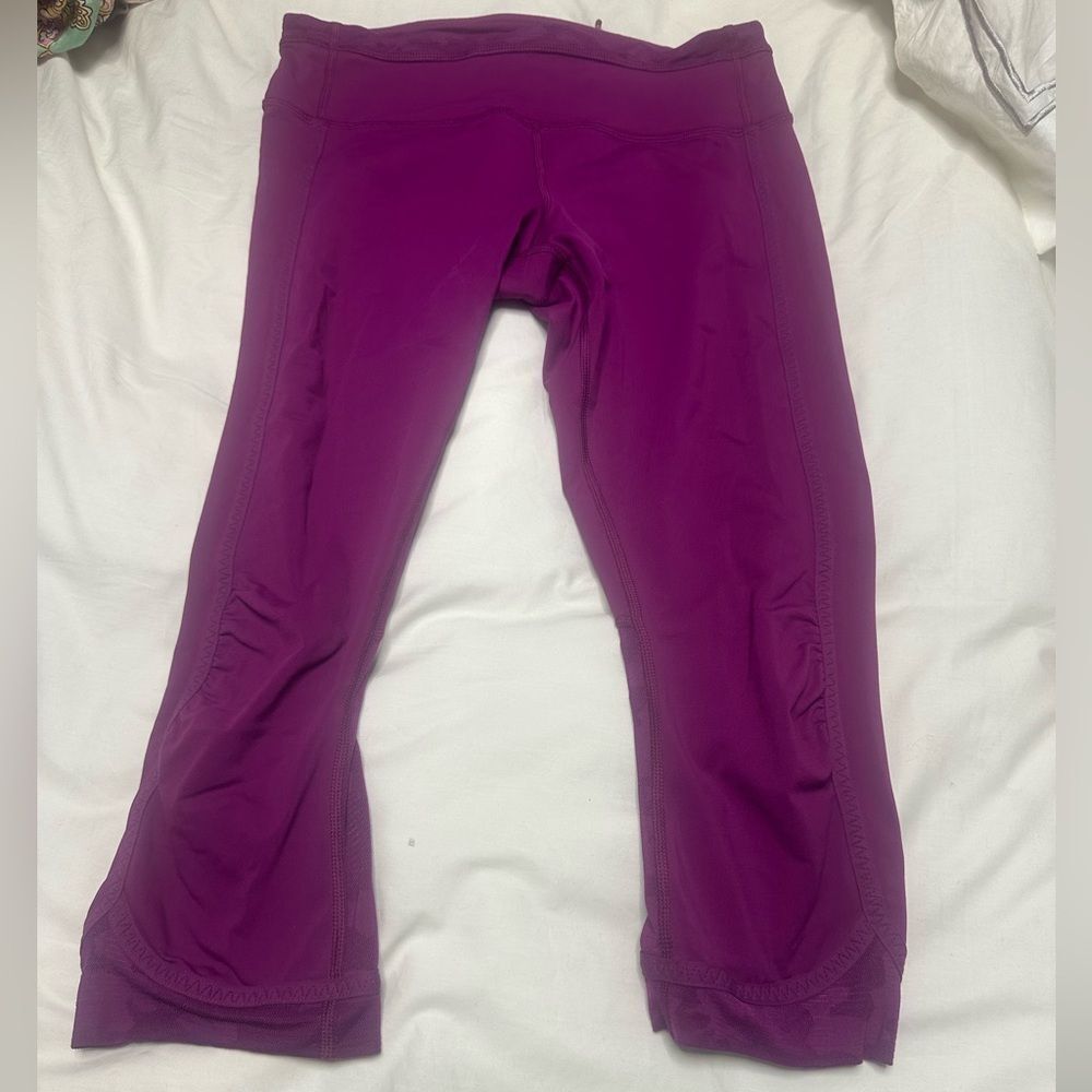 Lululemon Fast and Free High-Rise Crop 19" - Picture 4 of 11